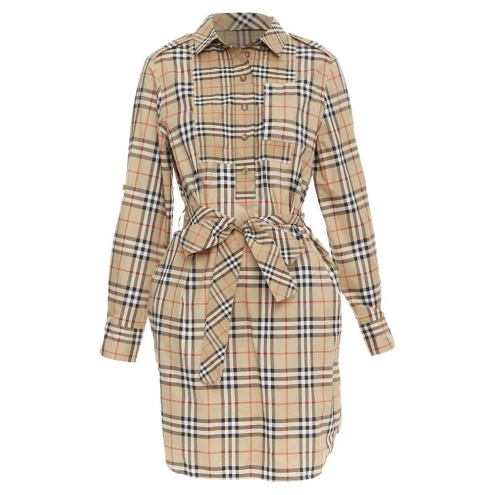 Burberry Vintage Check Shirt Dress